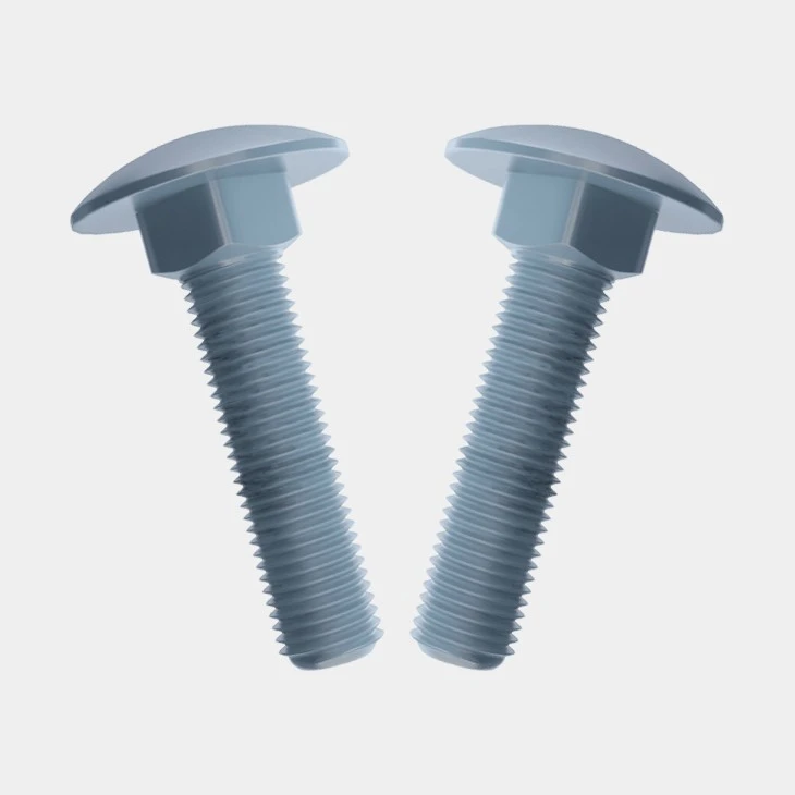 Black Zinc Carriage Bolts-AYA FASTENERS