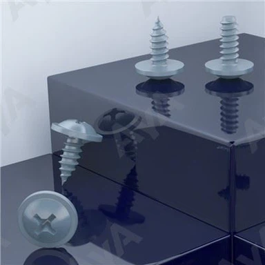 Tornillo de cabeza plana Phillips con arandela